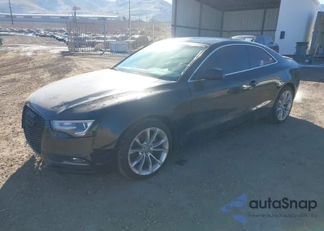 2013 Audi A5 2.0T Premium from USA, damaged, VIN WAUCFAFR7DA061009